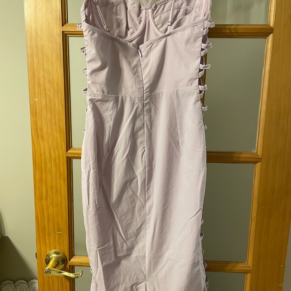 House of CB Lilac Saskia Dress - Picture 8 of 9